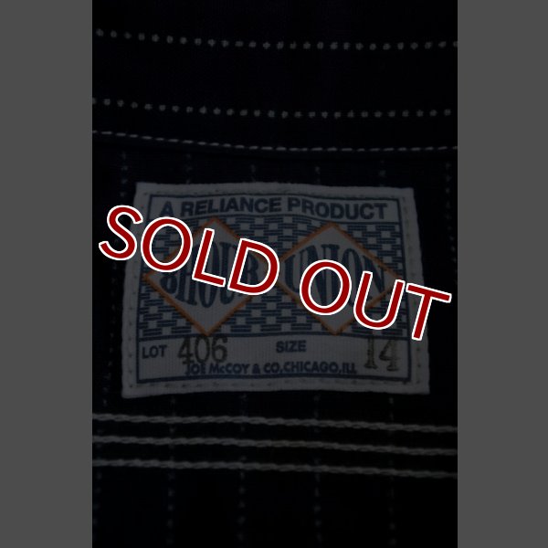 画像15: JOE McCOY 8 HOUR UNION WABASH STRIPE SHIRT MS16121 (15)