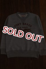 画像: THE REAL McCOY'S MILITARY SWEATSHIRT / FORT BRAGG MC16104