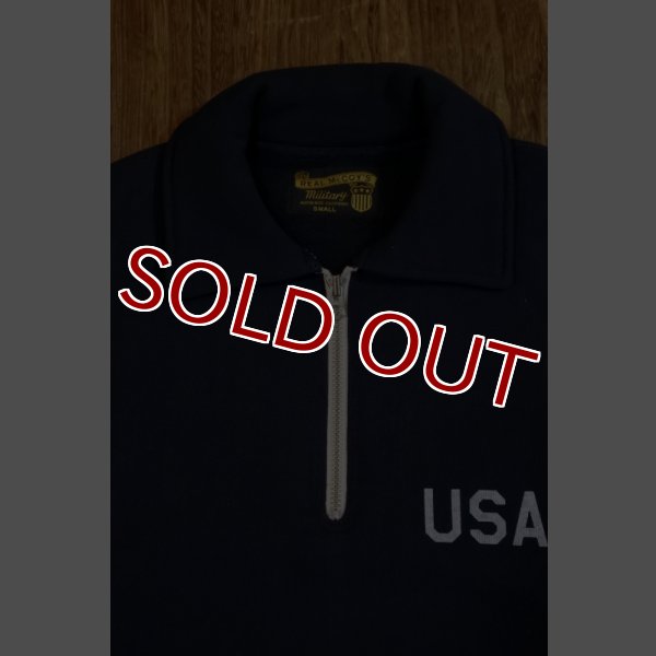 画像3: THE REAL McCOY'S USAAF 1/4 ZIP SWEATSHIRT MC16102 (3)