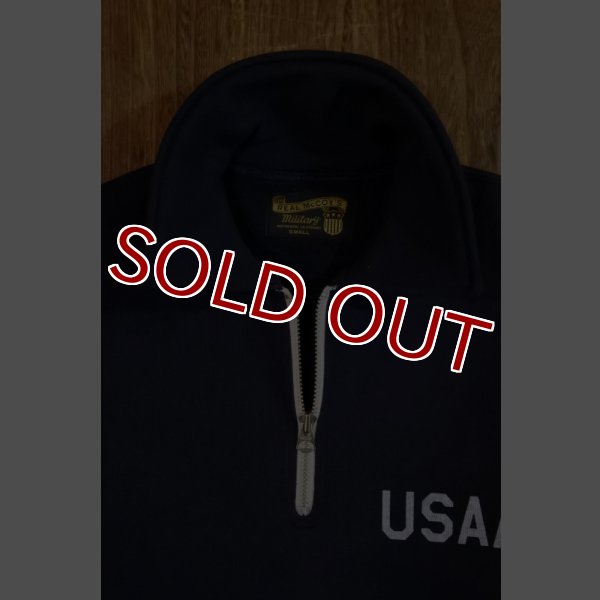 画像4: THE REAL McCOY'S USAAF 1/4 ZIP SWEATSHIRT MC16102 (4)