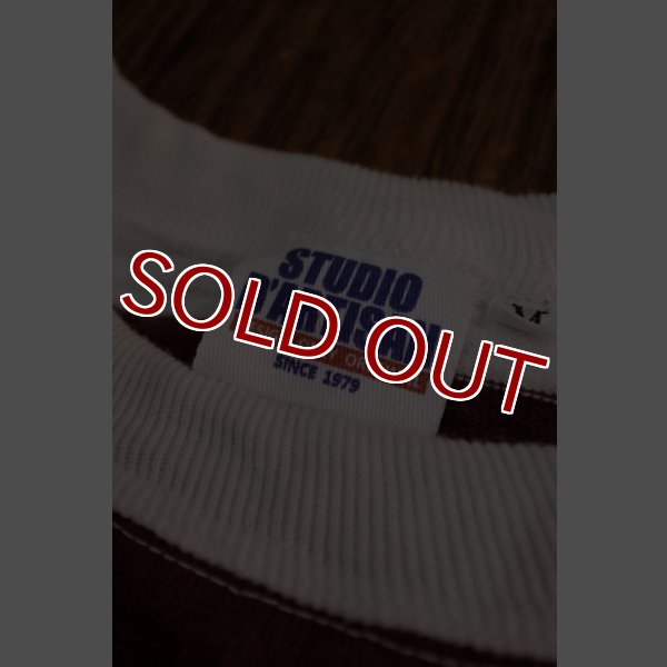 画像9: STUDIO D'ARTISAN TSURI-AMI BORDER T-SHIRT  9796 (WHxBG) (9)