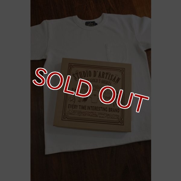 画像8: STUDIO D'ARTISAN SUVIN GOLD TSURIAMI T-SHIRT 9851 (8)