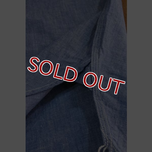 画像14: JOE McCOY 8 HOUR UNION CHAMBRAY PULLOVER SHIRT MS17038 (14)