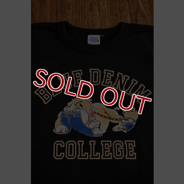 画像3: STUDIO D'ARTISAN 吊り編みオールドカレッジ Tシャツ 9850A (3)