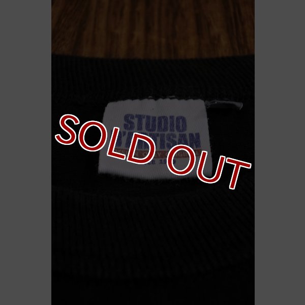 画像8: STUDIO D'ARTISAN 吊り編みオールドカレッジ Tシャツ 9850A (8)