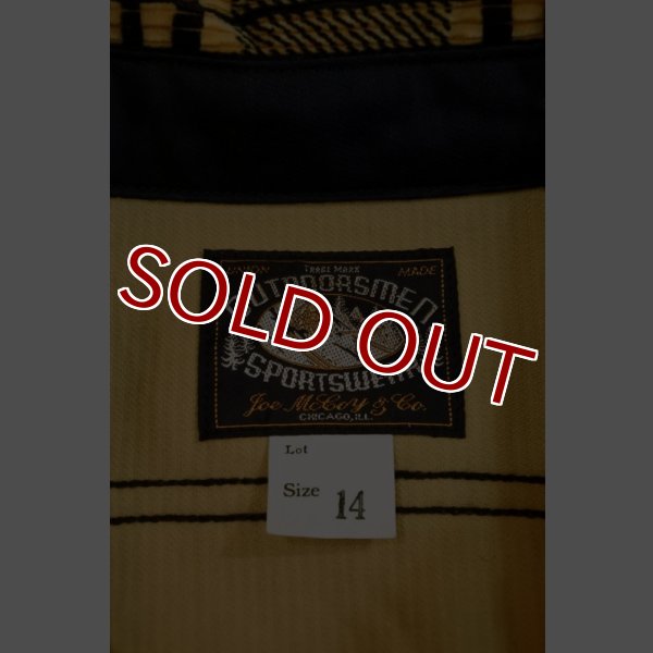 画像17: JOE McCOY PRINT CORDUROY HUNTING SHIRT MS17106 (17)