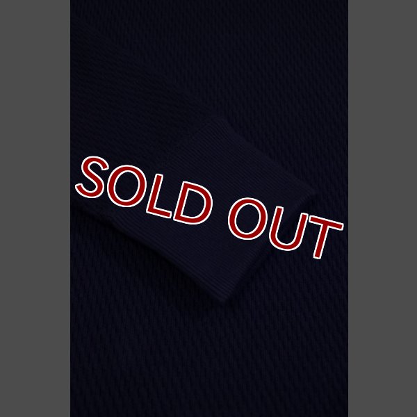 画像5: THE REAL McCOY'S MILITARY THERMAL SHIRT MC12110 (NAVY) (5)