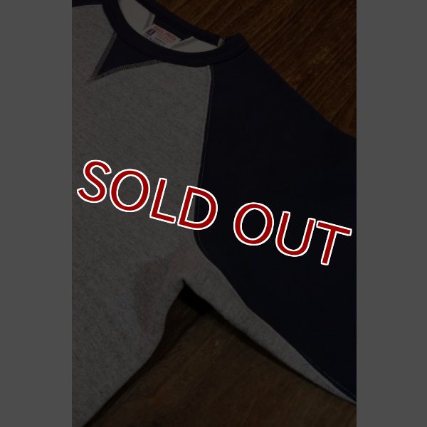画像7: JOE McCOY TWO-TONE FREEDOM SLEEVE SWEATSHIRT MC17113 (GRAYxNAVY) (7)