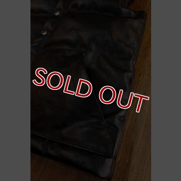 画像13: JOE McCOY MOUTON COLLAR HORSEHIDE DOWN VEST MJ17123 (13)