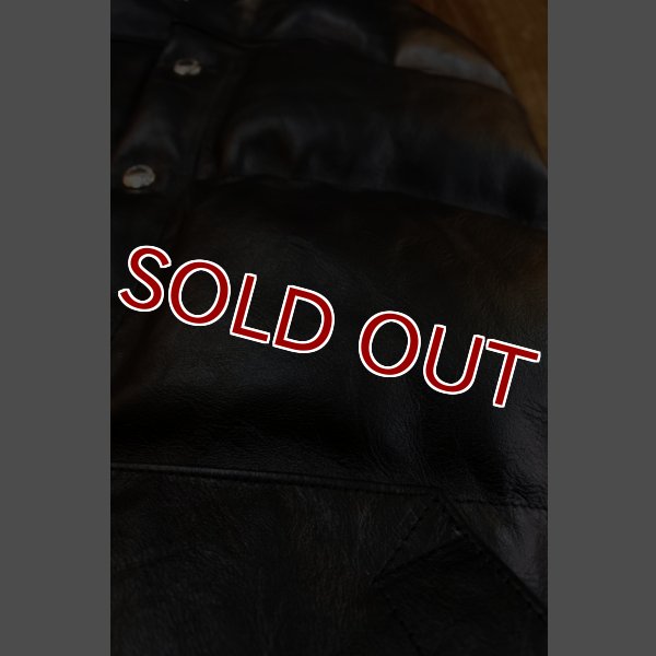 画像14: JOE McCOY MOUTON COLLAR HORSEHIDE DOWN VEST MJ17123 (14)