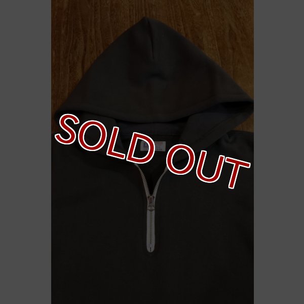 画像3: JOE McCOY 1/4 ZIP SWEATSHIRT MC18113 CHARCOAL 再入荷 (3)