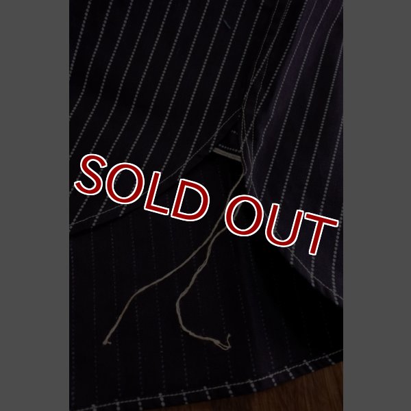 画像9: 8HU INDIGO WABASH STRIPE WORK SHIRT MS19012 (9)