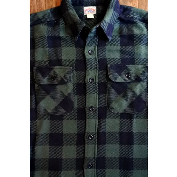 画像4: JOE McCOY 8 HOUR UNION BUFFALO CHECK FLANNEL SHIRT MS20101 (4)