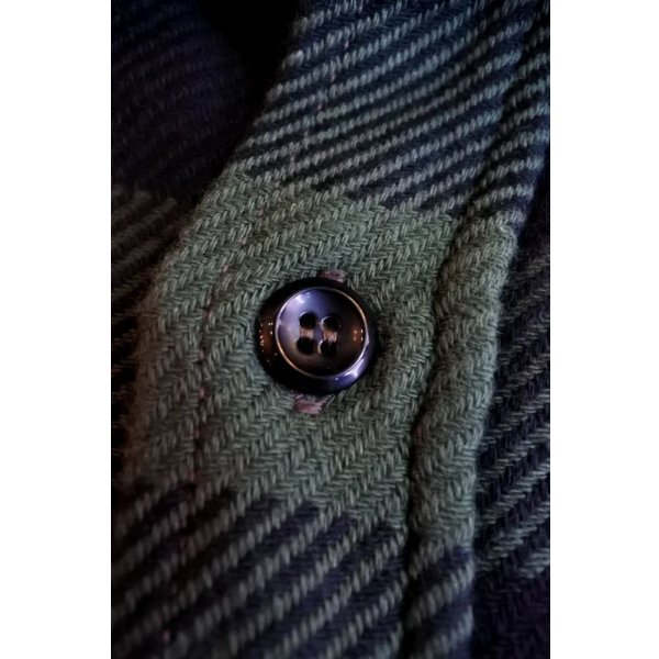 画像7: JOE McCOY 8 HOUR UNION BUFFALO CHECK FLANNEL SHIRT MS20101 (7)
