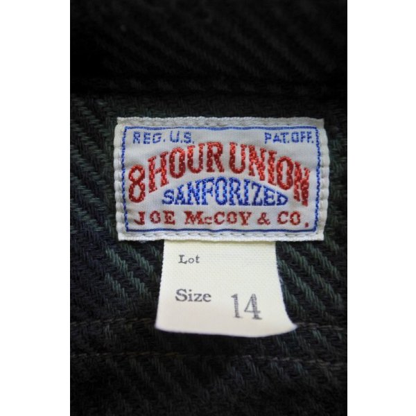 画像9: JOE McCOY 8 HOUR UNION BUFFALO CHECK FLANNEL SHIRT MS20101 (9)