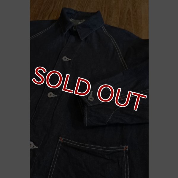 画像4: JOE McCOY 8HU WW2 CHORE COAT MJ21019 (4)