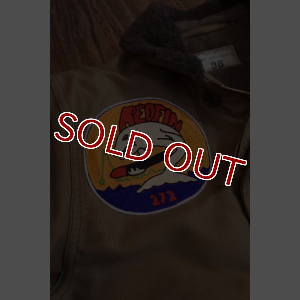 画像7: THE REAL McCOY'S N-1 KHAKI / USS REDFIN MJ22116 (7)