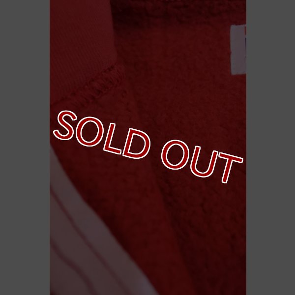 画像7: JOE McCOY 1/4 ZIP SWEATSHIRT MC18113 RED (7)