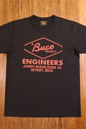 画像: BUCO TEE / ENGINEERS BC24003 BLACK