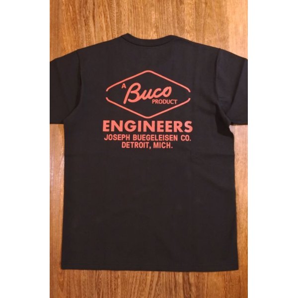 画像2: BUCO TEE / ENGINEERS BC24003 BLACK (2)