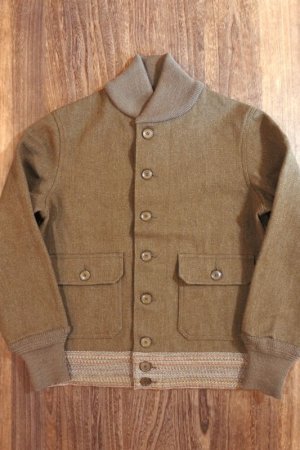 画像: JOE McCOY CCC WOOL JACKET OLIVE MJ23117