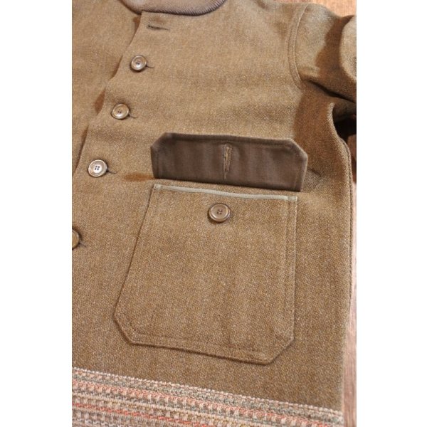 画像6: JOE McCOY CCC WOOL JACKET OLIVE MJ23117 (6)