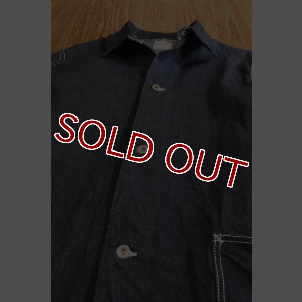 画像5: JOE McCOY WWll DENIM CHORE COAT MJ24013 (5)