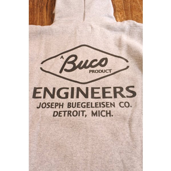 画像4:  BUCO F/Z PARKA / ENGINEER GRAY x BLACK BC23102 (4)