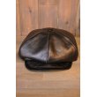 画像4: JOE McCOY HORSEHIDE NEWSBOY CAP MA24108 (4)