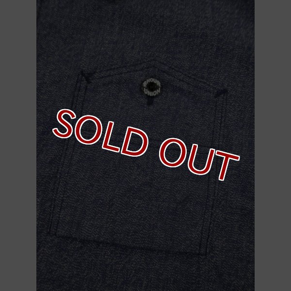 画像4: JOE McCOY 8 HOUR UNION TWIST CHAMBRAY SHIRT MS16034 (4)