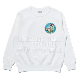 画像: THE REAL McCOY'S MILITARY PRINT SWEATSHIRT / JOLLY ROGER MILK MC25120
