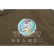 画像3: THE REAL McCOY'S MILITARY PRINT SWEATSHIRT / JOLLY ROGER OLIVE MC25120 (3)