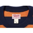 画像3: BUCO STRIPE TEE S/S BC24002 ORANGExNAVY (3)