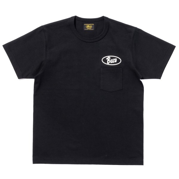 画像1: BUCO TEE / ENTHUSIAST BC25005 BLACK (1)