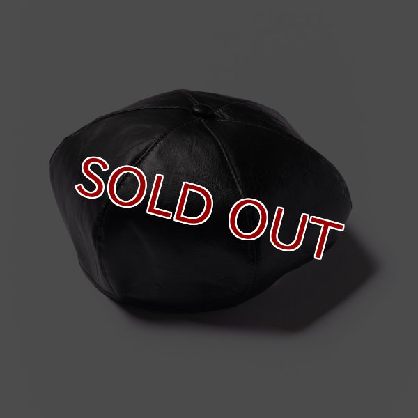 画像6: JOE McCOY HORSEHIDE NEWSBOY CAP MA24108 (6)