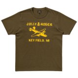 画像: THE REAL McCOY'S MILITARY TEE / JOLLY ROGER, KEY FIELD MC25003 OLIVE