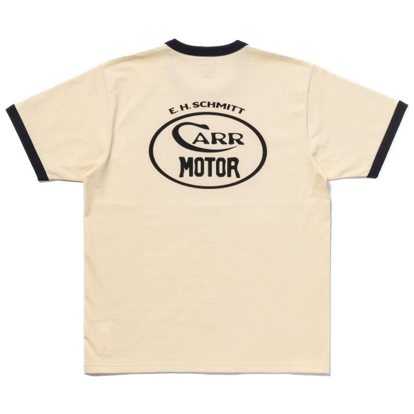 画像2: JOE McCOY TEE / WHIZZ GUNNER MC25016 ECRUxBLACK (2)