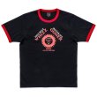 画像1: JOE McCOY TEE / WHIZZ GUNNER MC25016 BLACKx RED (1)