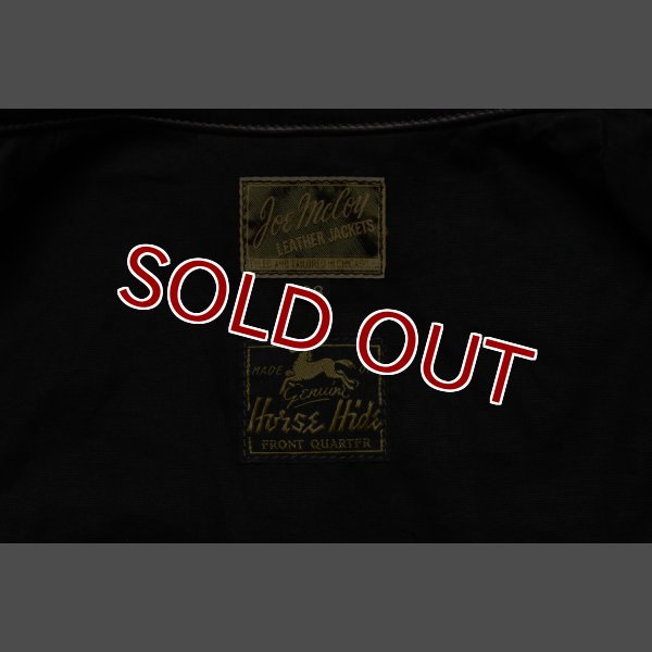 画像6: JOE McCOY TYPE I LEATHER JACKET MJ23013 (6)