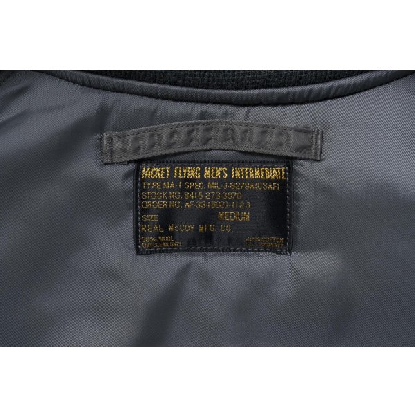 画像9: THE REAL McCOY'S TYPE MA-1 REAL McCOY MFG. CO. / DECAL MJ25113 (9)